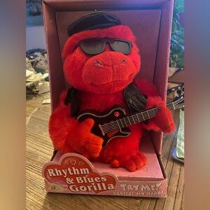 NWT SINGING Rhythm & Blues Gorilla Plush Toy